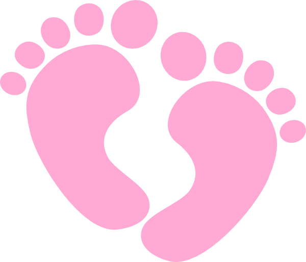 Newborn Baby Footprint Graphic PNG Image