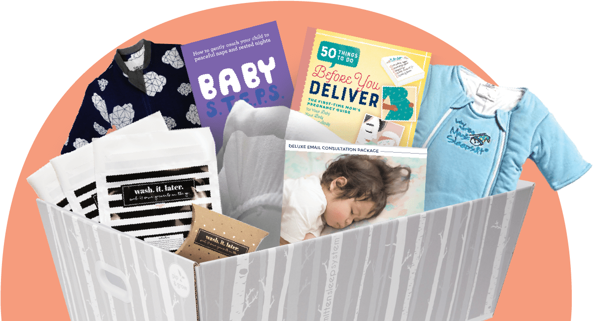 Newborn Essentials Gift Box PNG Image