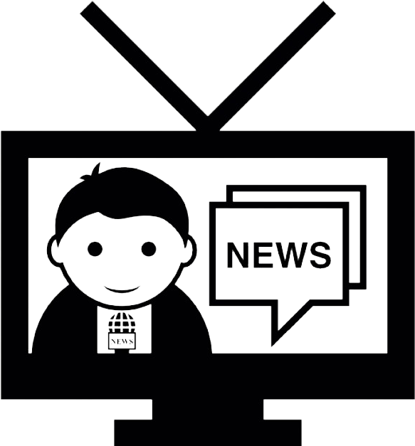 News Anchor Icon PNG Image