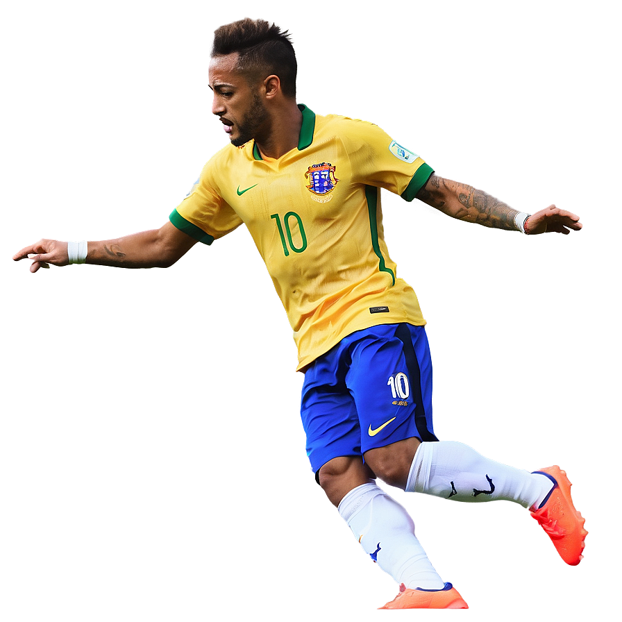 Neymar Action Shot Png 44 PNG Image