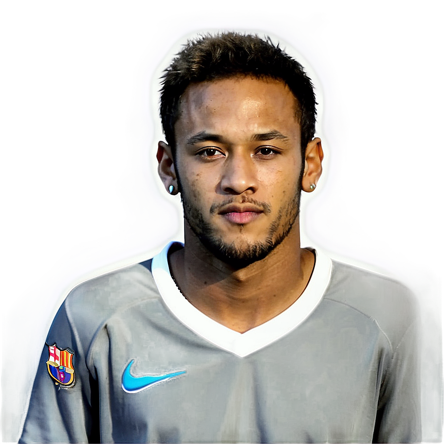 Neymar Headshot Profile Png Aai75 PNG Image