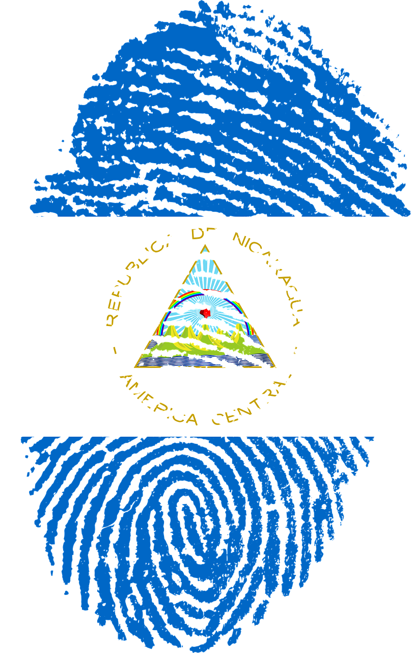 Nicaragua Coatof Arms Distorted PNG Image