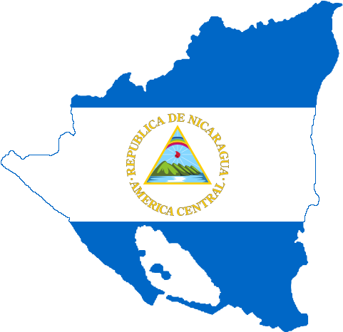 Nicaragua Mapwith Coatof Arms PNG Image