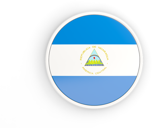 Nicaragua National Emblem Car Sticker PNG Image