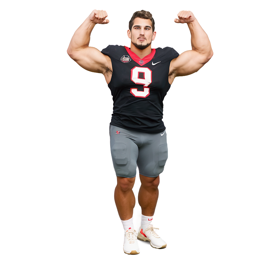 Nick Bosa Nfl Combine Png Exc6 PNG Image