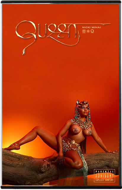 Nicki Minaj Queen Album Cover PNG Image