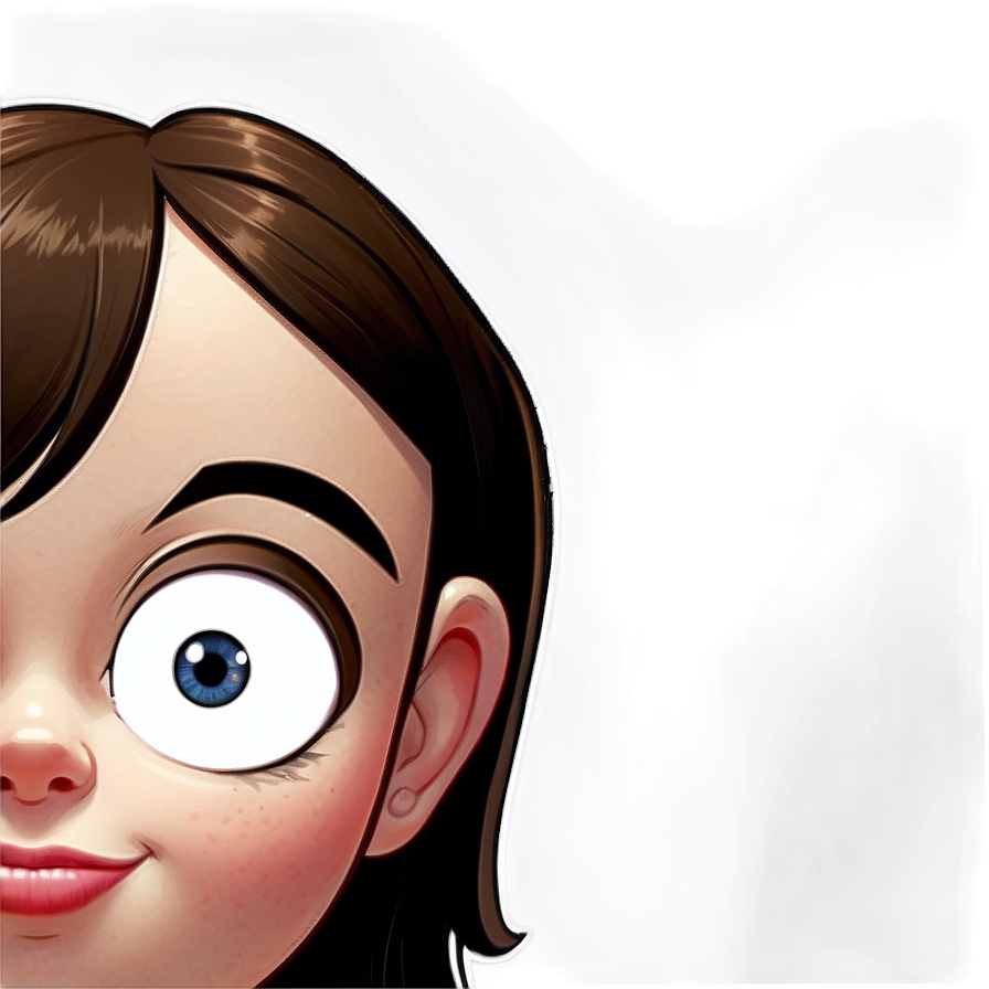 Nicole Watterson Cartoon Portrait Png 42 PNG Image