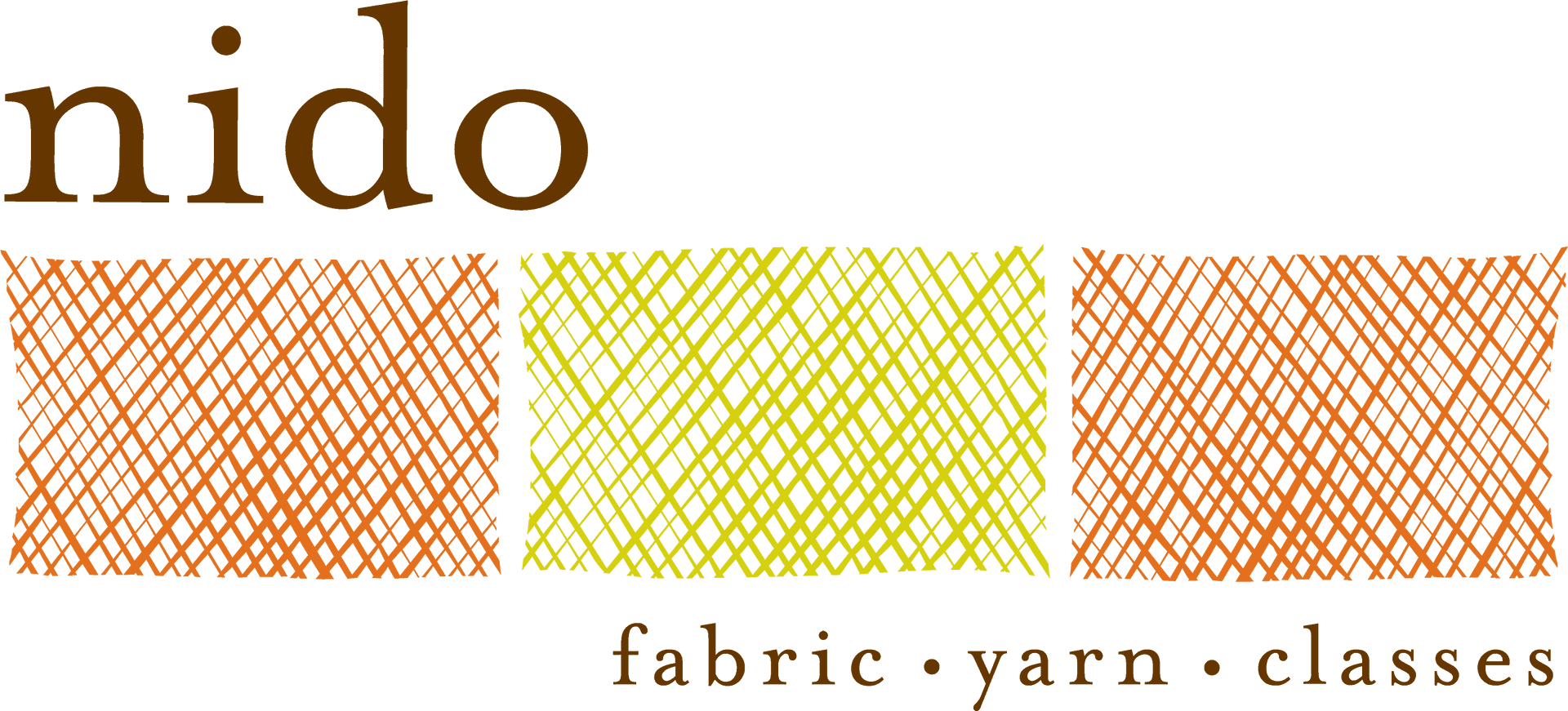 Nido Fabric Yarn Classes Logo PNG Image