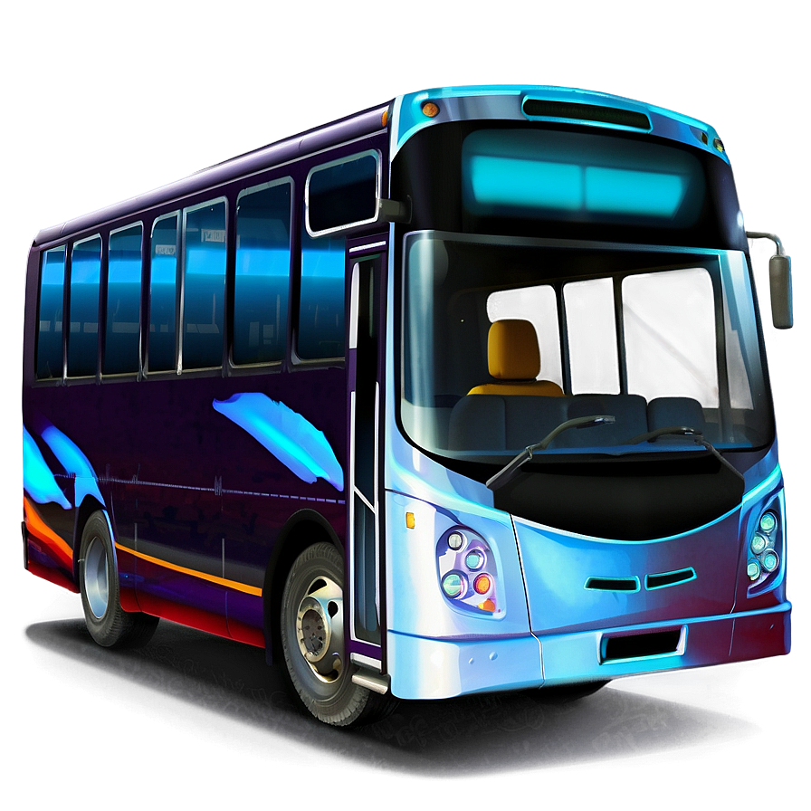 Night Bus Png Npu16 PNG Image