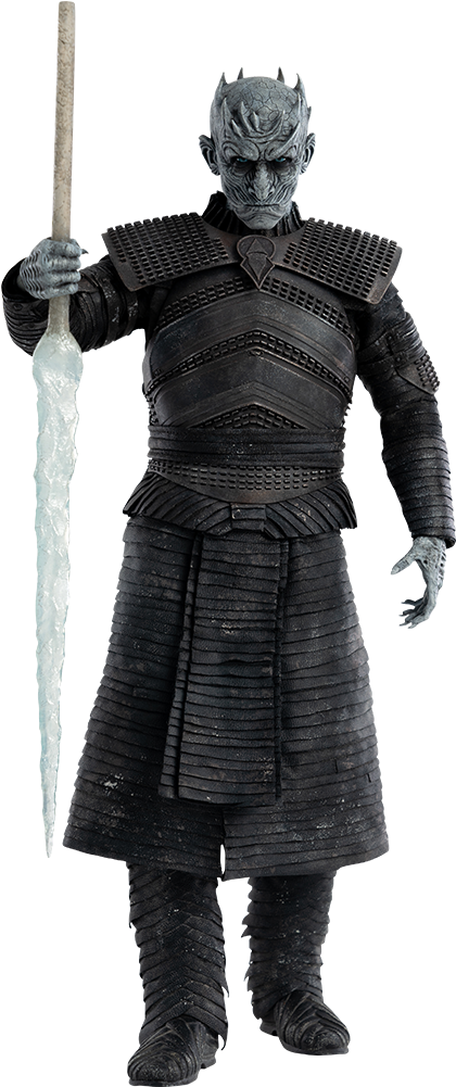 Night King With Ice Spear PNG Image