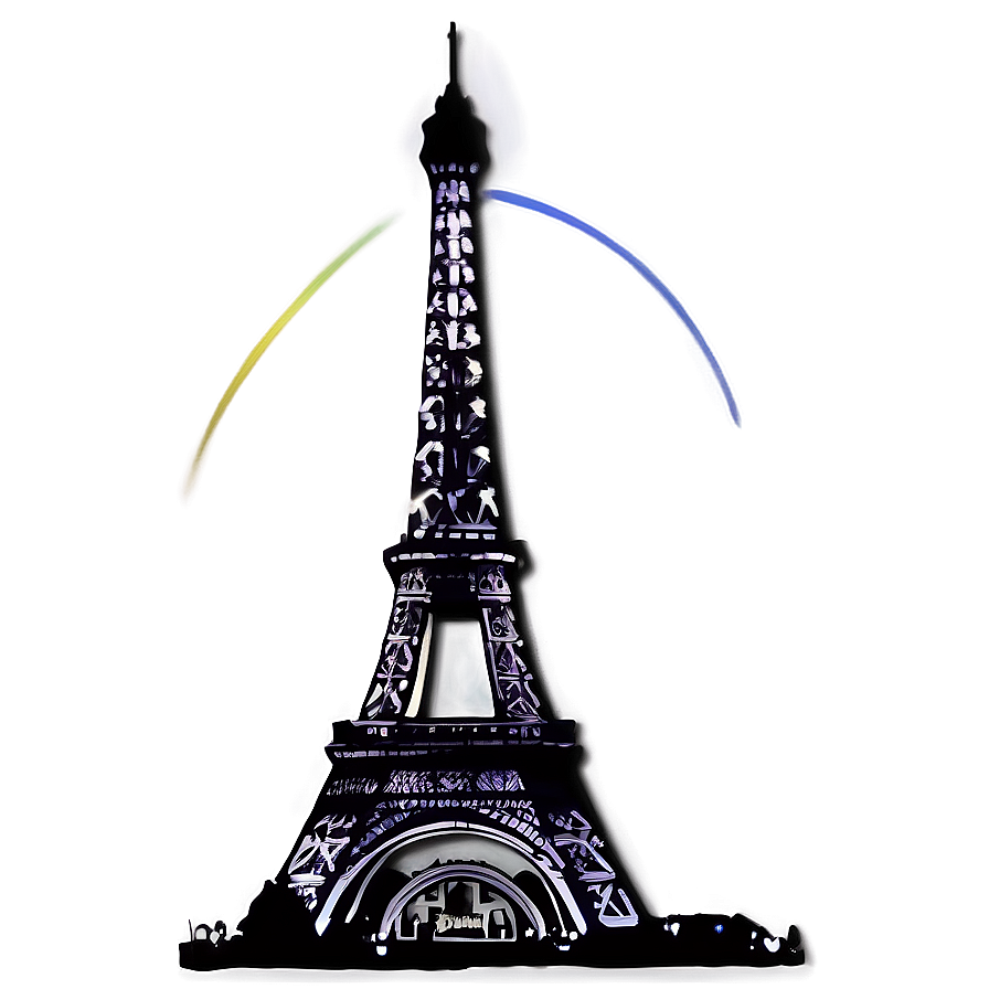 Night Lights Torre Eiffel Png Nfs PNG Image