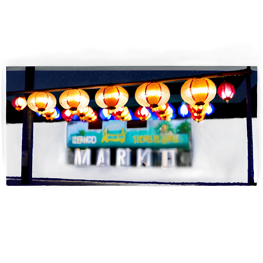 Night Market Lights Png Eqa17 PNG Image