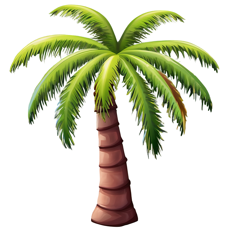 Night Palm Tree Emoji Png Umu PNG Image