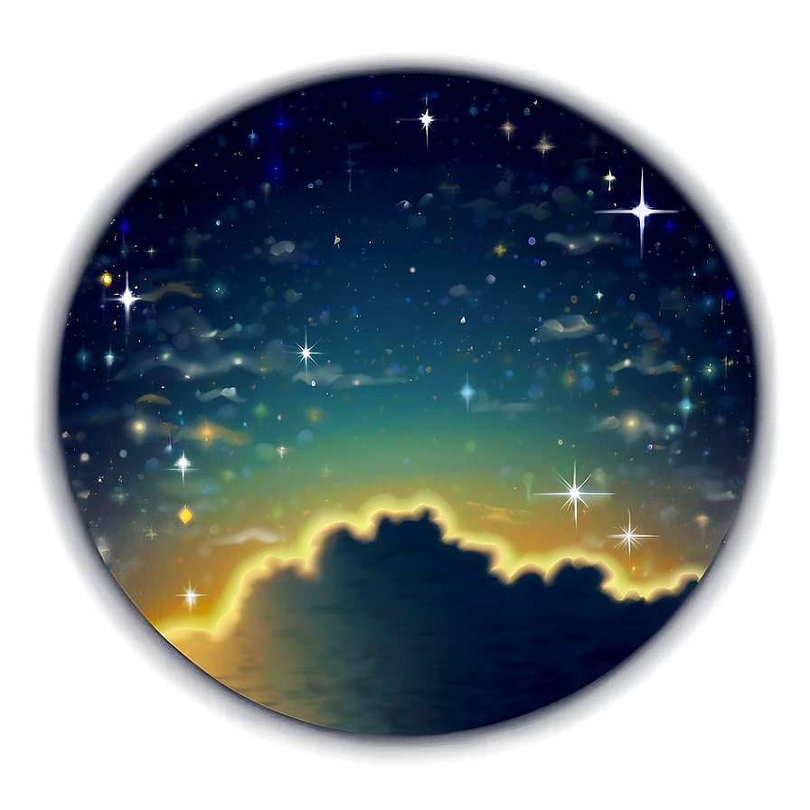 Night Sky Sparkles Png 47 PNG Image