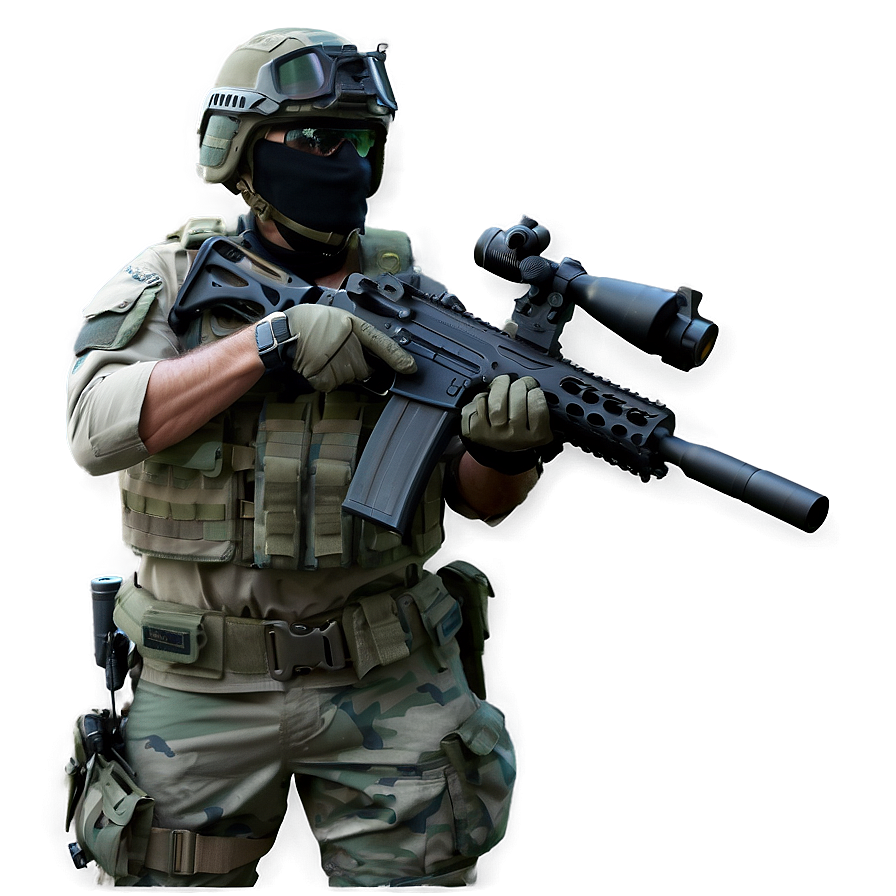 Night Vision Swat Operation Png Ana67 PNG Image