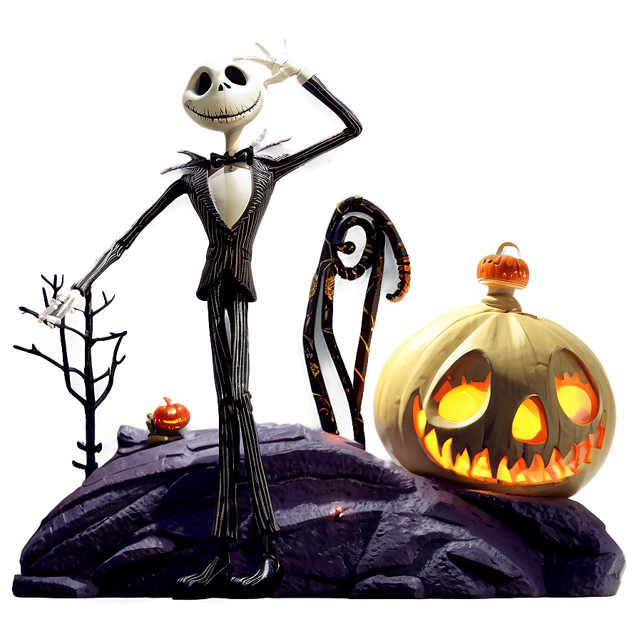 Nightmare Before Christmas Scenes Png 06282024 PNG Image