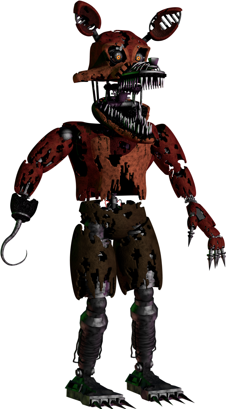 Nightmare_ Freddy_ F N A F_ Character_ Render.png PNG Image