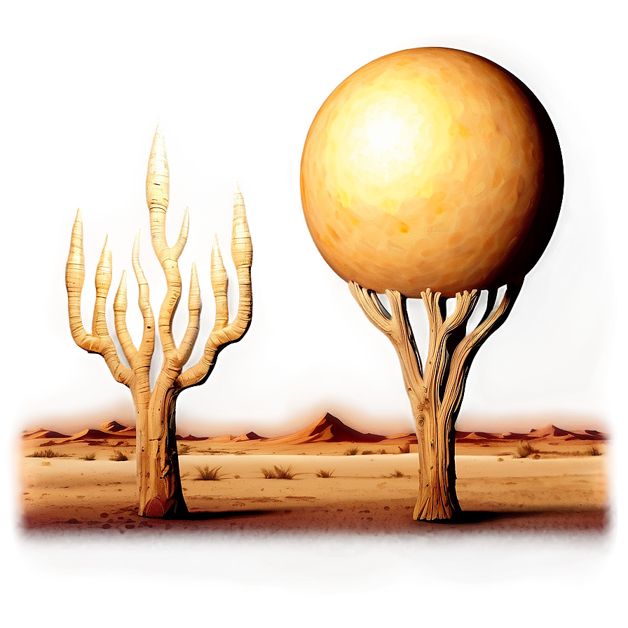 Nighttime Desert Mirage Png 95 PNG Image