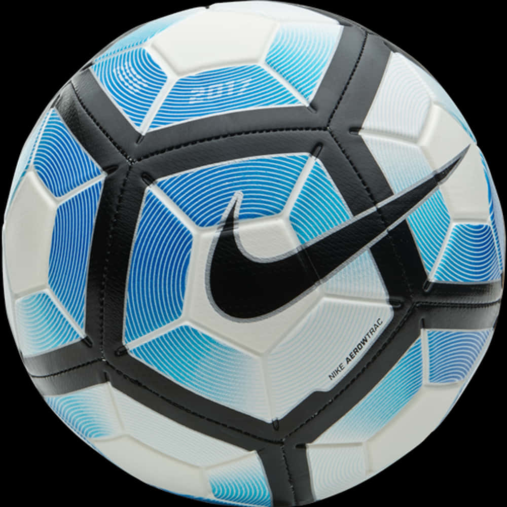 Nike Aerowtrac Soccer Ball Design PNG Image