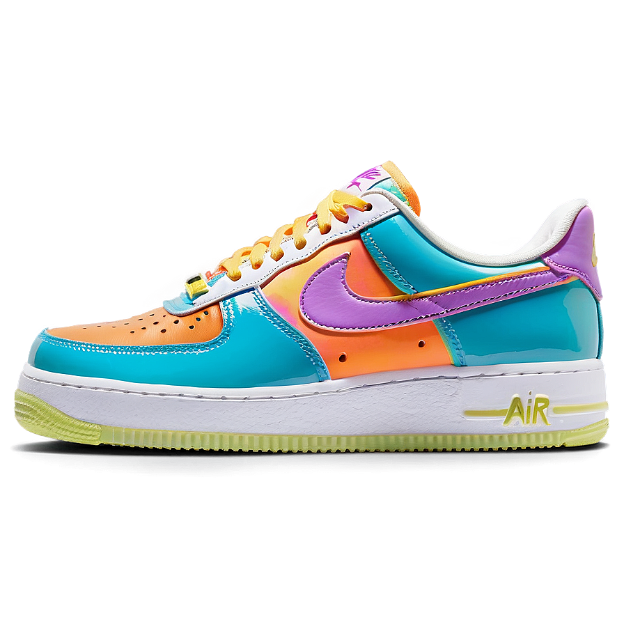 Nike Air Force 1 Easter Png Tdo PNG Image