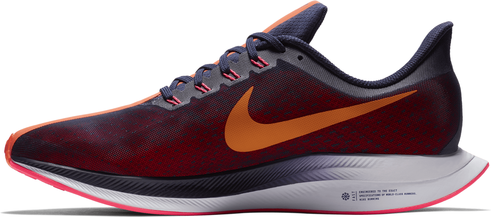 Nike Running Shoe Side View PNG Image