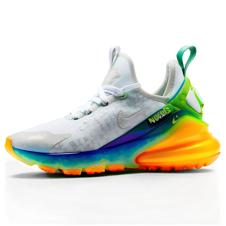 Nike Shoes With Reflective Material Png Vfh PNG Image