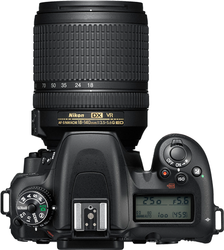 Nikon D S L R Camerawith Lens PNG Image