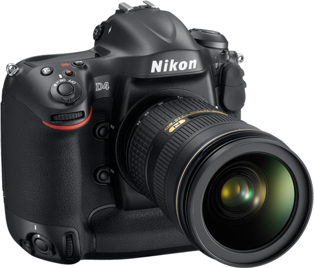 Nikon D4 Professional D S L R Camera PNG Image