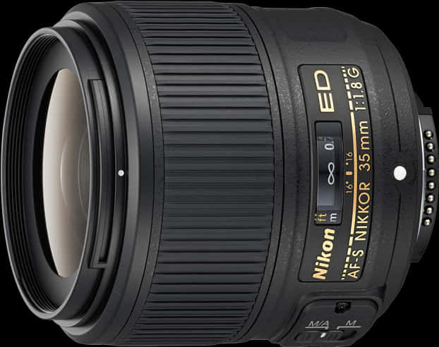 Nikon35mmf1.8 G Lens PNG Image