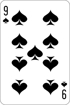 Nine_of_ Spades_ Playing_ Card PNG Image