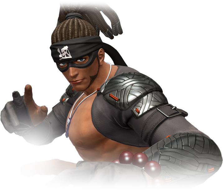 Ninja Character Pose PNG Image