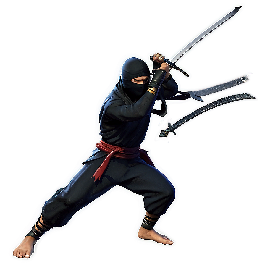 Ninja Fighter Png 06112024 PNG Image