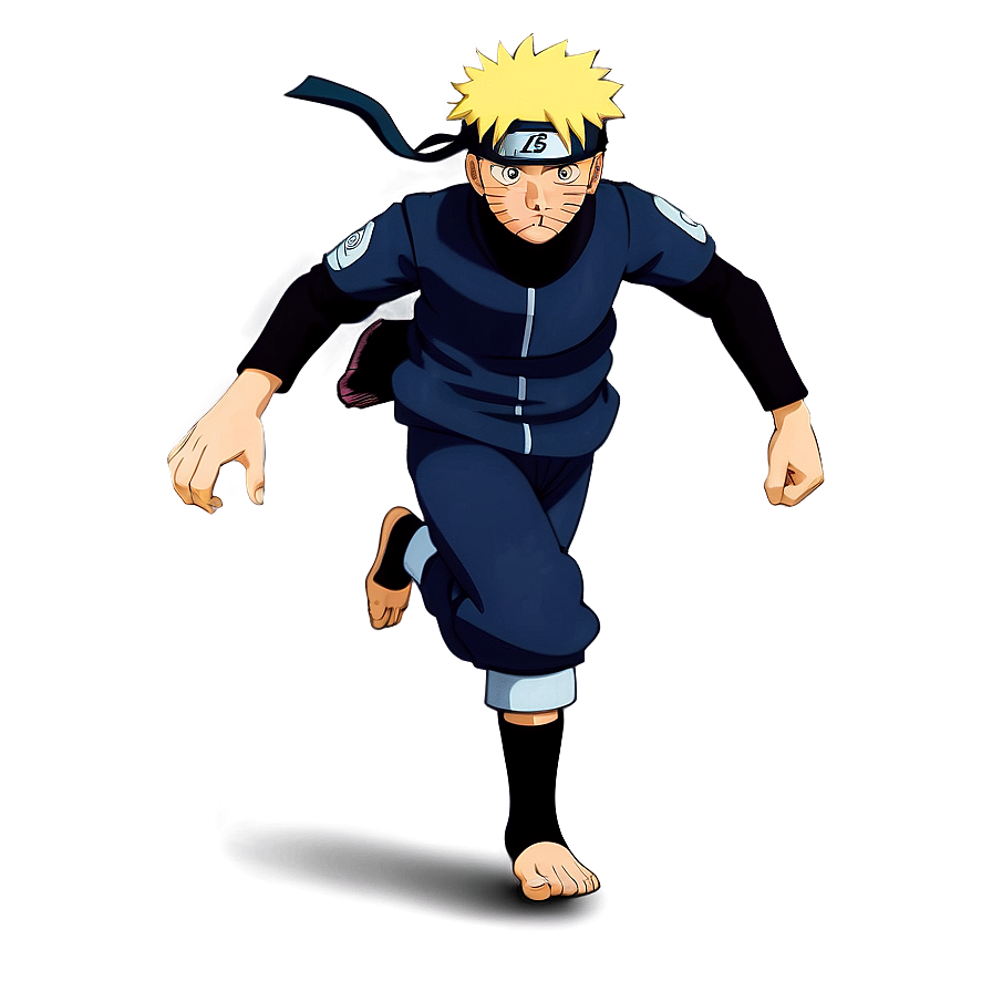 Ninja Naruto Running Forward Png 06292024 PNG Image