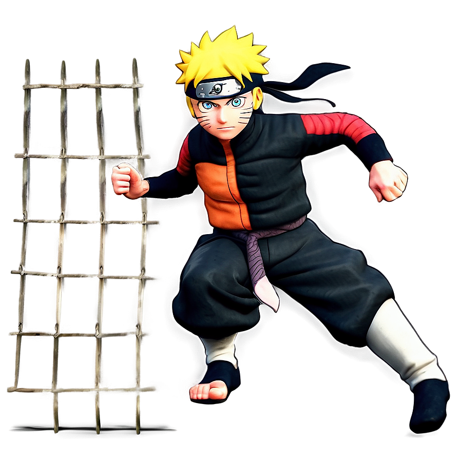 Ninja Warrior Naruto Running Png Wta98 PNG Image