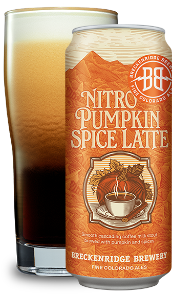 Nitro Pumpkin Spice Latte Beer PNG Image