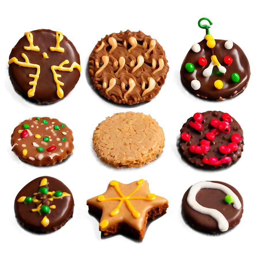 No-bake Christmas Cookie Options Png 06202024 PNG Image