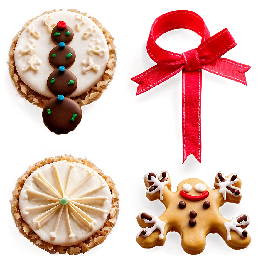 No-bake Christmas Cookie Options Png 06202024 PNG Image