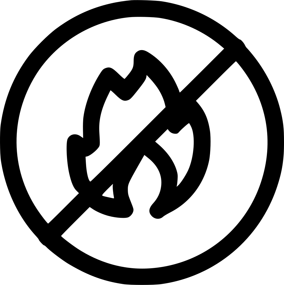 No Fire Sign Icon PNG Image