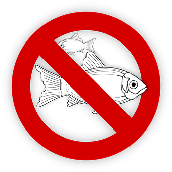 No Fishing Sign PNG Image