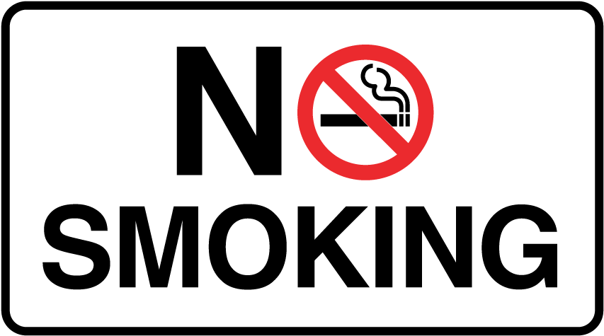 No Smoking Sign Graphic PNG Image