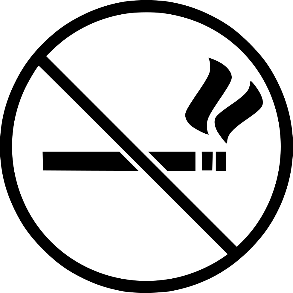 No Smoking Sign Graphic PNG Image