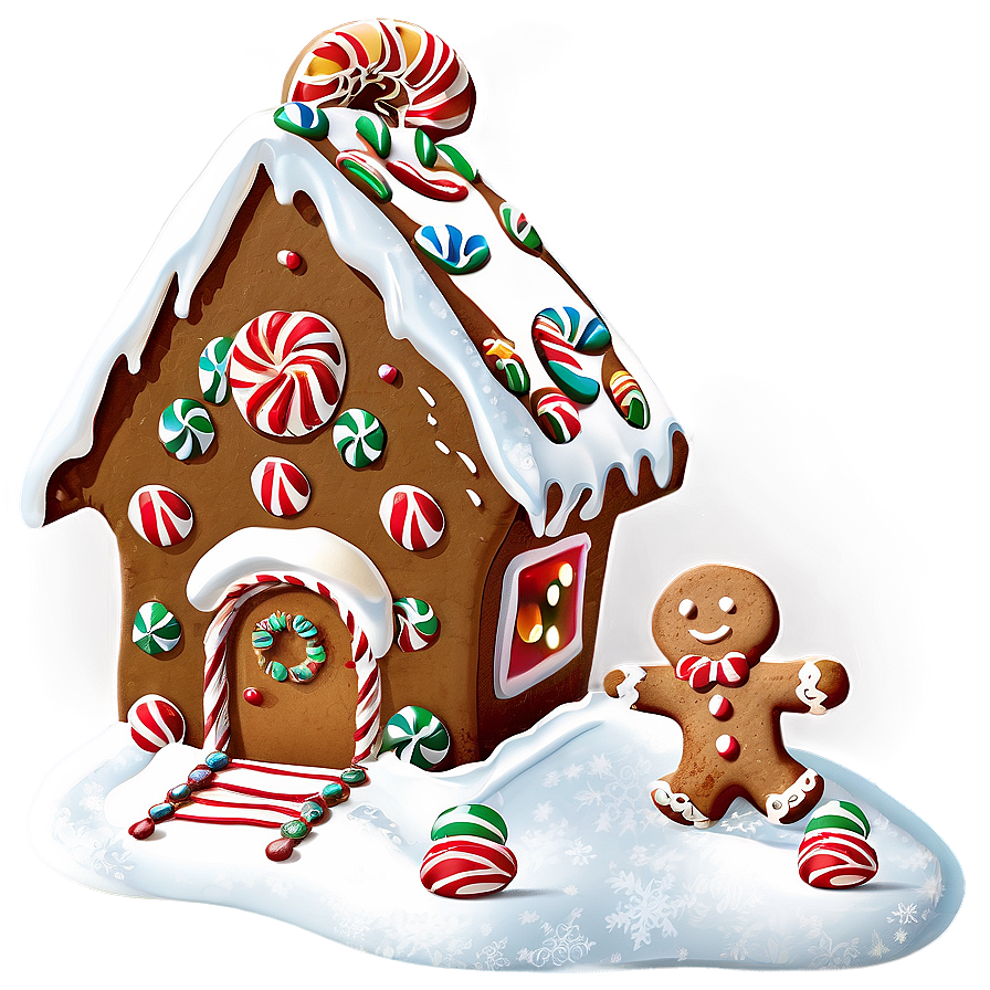 Noel Gingerbread House Png 62 PNG Image