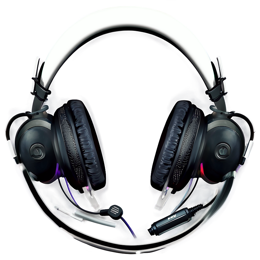 Noise-isolating Headset With Microphone Png Ubl11 PNG Image