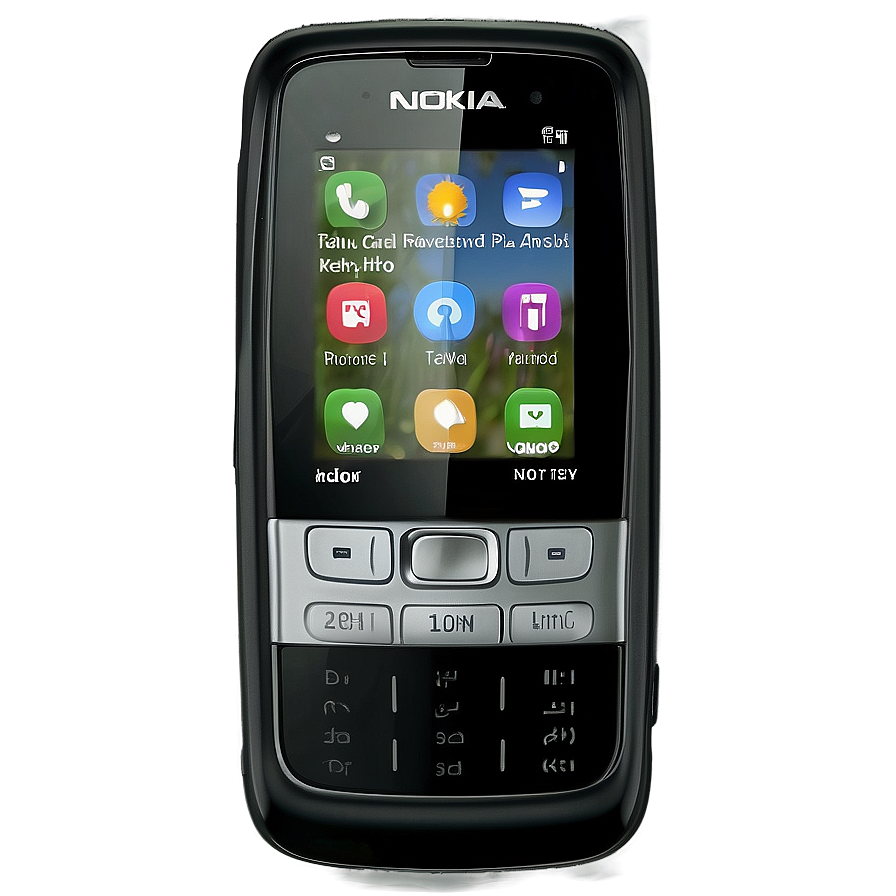 Nokia Color Screen Phone Png 06112024 PNG Image