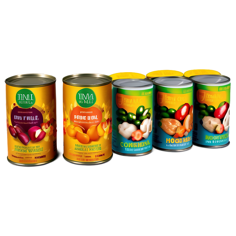 Non-gmo Canned Foods Png 06132024 PNG Image