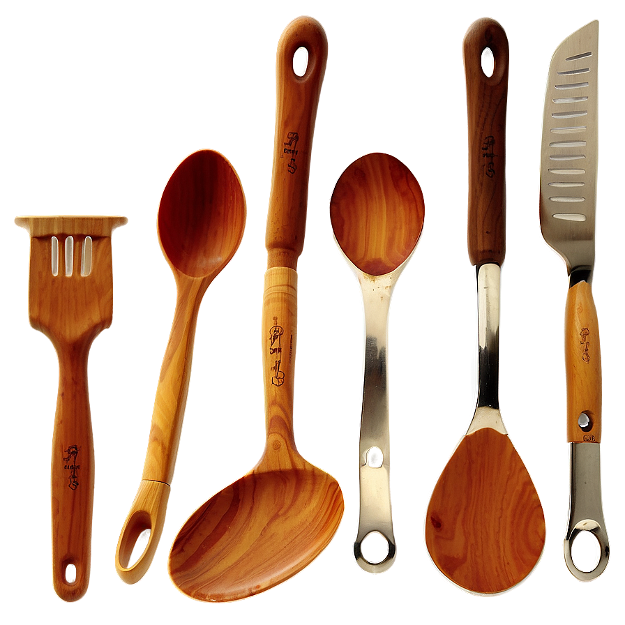 Non-stick Cooking Utensils Png 2 PNG Image