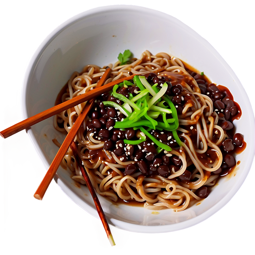 Noodles With Black Bean Sauce Png 72 PNG Image