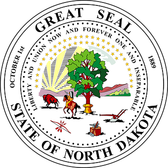 North Dakota State Seal PNG Image