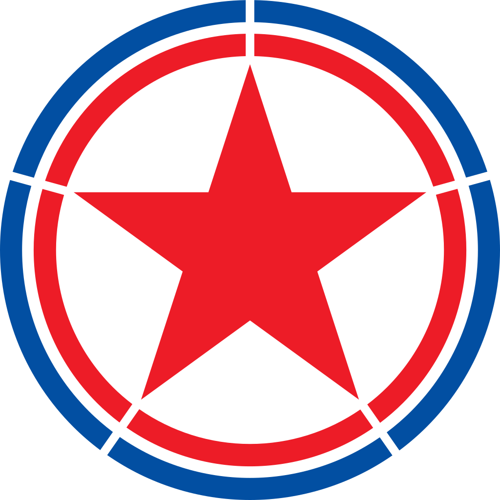 North Korean Flag Graphic PNG Image