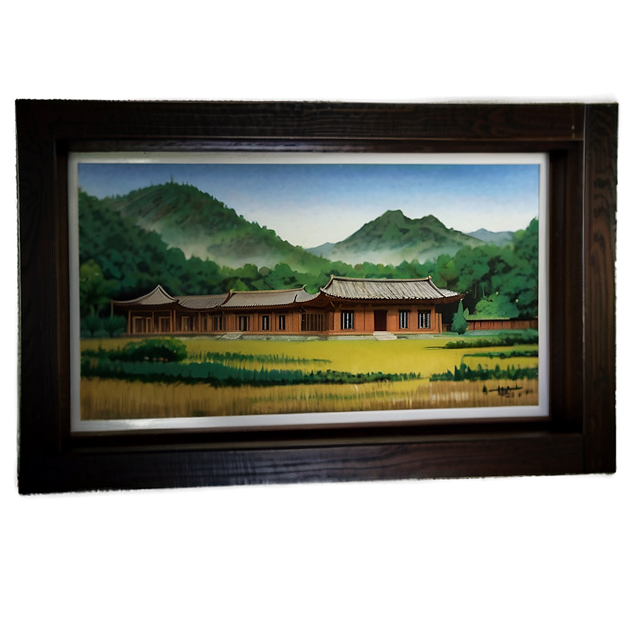 North Korean Traditional House Png Eat32 PNG Image